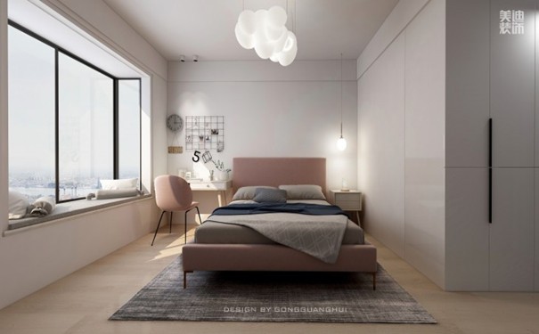 卧室装修效果图：卧室这么装修简单好看，不繁琐